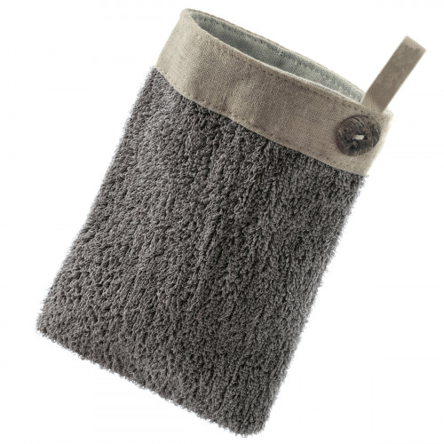 Hydrea London Sisal + Unbleached Linen SPA Mitt Kūno šveitimo pirštinė