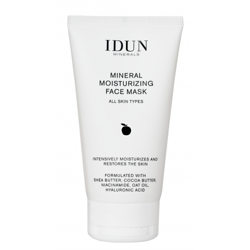 IDUN Moisturizing Face Mask Drėkinanti veido kaukė su niacinamidu ir hialurono rūgštimi