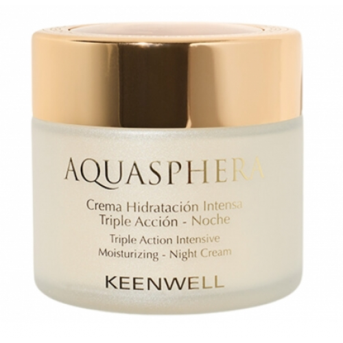 Keenwell Aquasphera Intensive Moisturizing Night Cream Intensyviai drėkinantis naktinis kremas