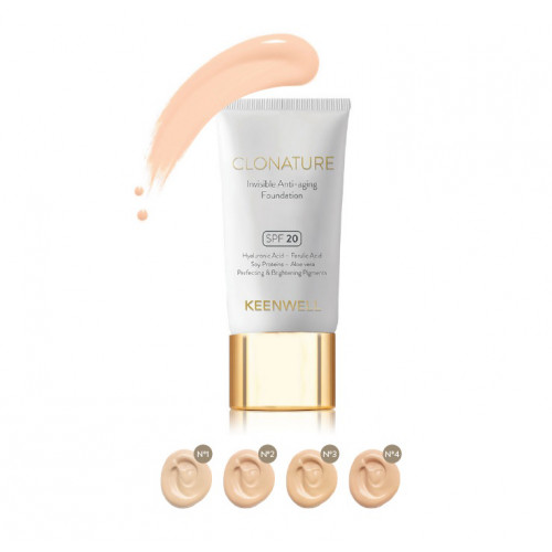 Keenwell Clonature Invisible Anti-Aging Foundation Daudzfunkcionāla grima bāze