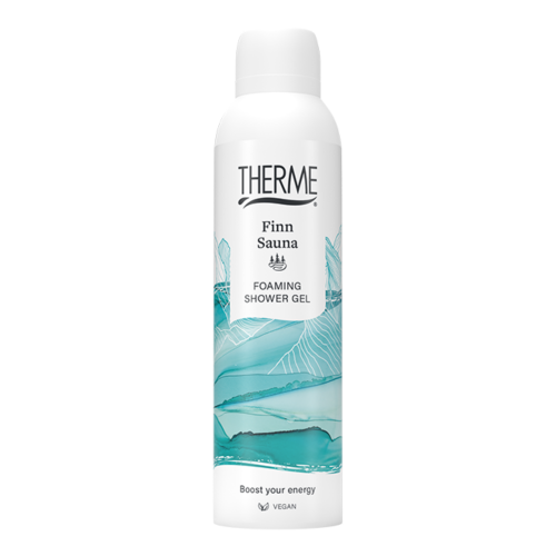 Therme Finn Sauna Fresh Foaming Shower Gel Gaivinančios dušo putos  200ml