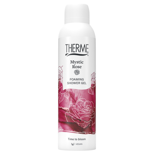 Therme Mystic Rose Foaming Shower Gel Dušas putas