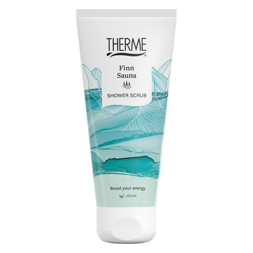 Therme Finn Sauna Fresh Shower Scrub Gaivinantis kūno šveitiklis