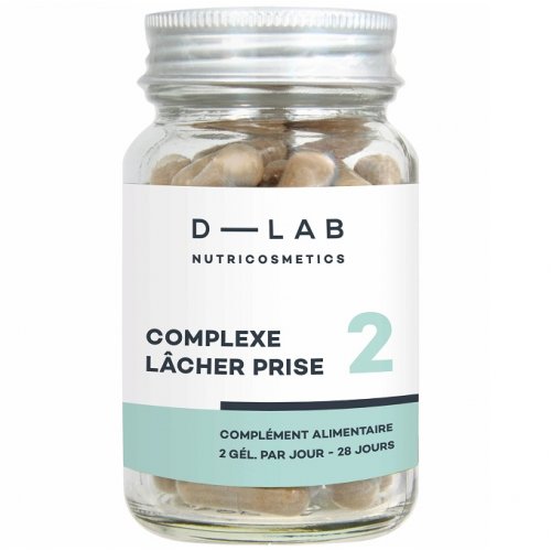 D-LAB Nutricosmetics Complexe Lacher Prise Stress Relief Complex Food Supplement