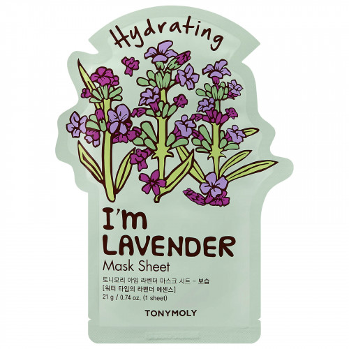TONYMOLY I'm Real Lavender Sheet Mask 1 pc.