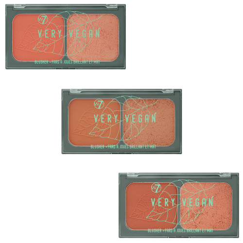 W7 Cosmetics W7 Cosmetics Very Vegan Blusher Duo Freesia