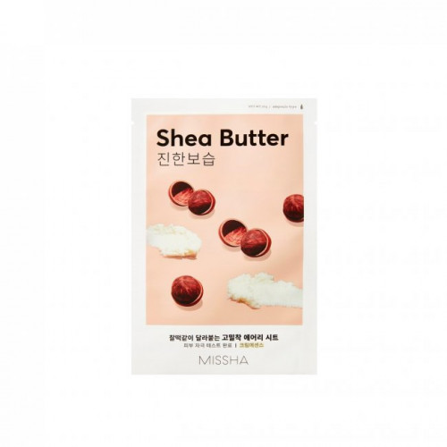 Missha Airy Fit Shea Butter Sheet Mask Veido kaukė