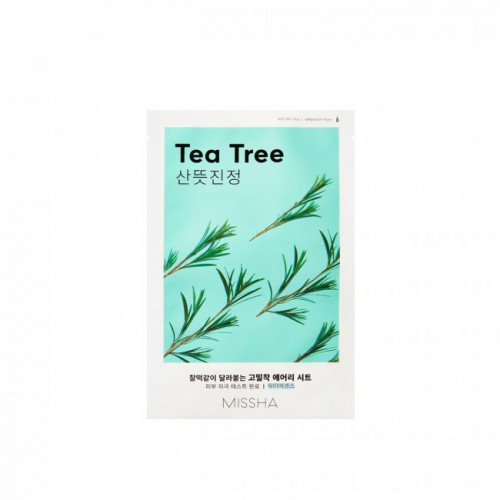 Missha Airy Fit Sheet Mask Tea Tree Veido kaukė