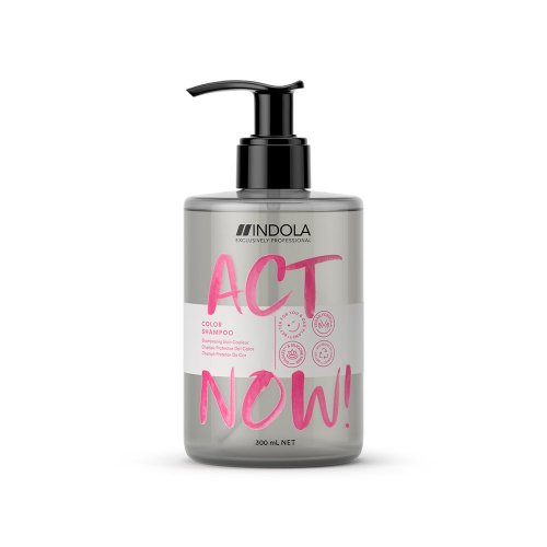 Indola Act Now! Color Shampoo Šampūnas dažytiems plaukams  300ml