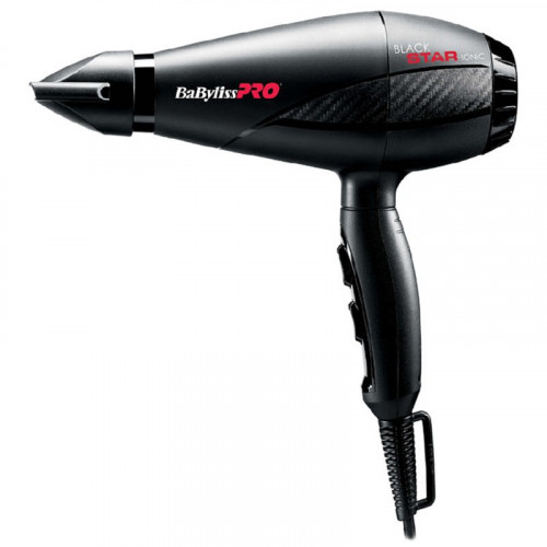 BaByliss PRO Black Star Ionic Profesionalus plaukų džiovintuvas su jonų technologija