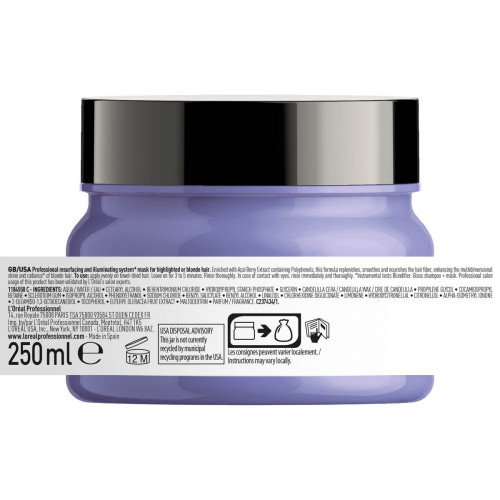 L'Oréal Professionnel Serie Expert Blondifier Mask Kaukė šviesiems plaukams  250ml