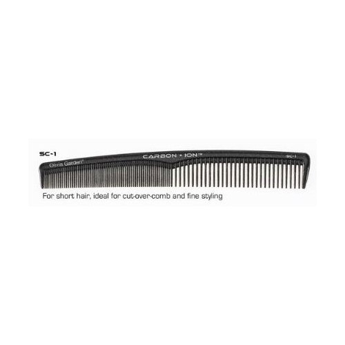 Olivia Garden Carbon + Ion Combs SC Profesionalios kirpimo šukos