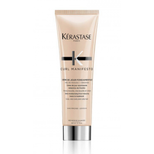 Kerastase Curl Manifesto Crème De Jour Fondamentale Drėkinamasis, vėlimąsi stabdantis banguotų, garbanotų plaukų kremas
