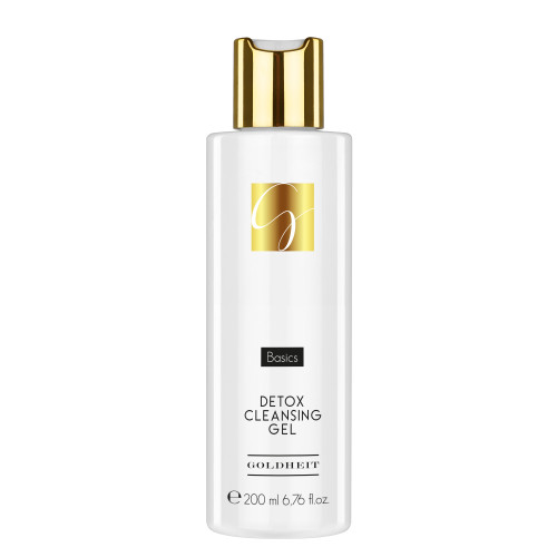GOLDHEIT Detox Cleansing Gel Valomasis gelis veidui su AHA ir BHA