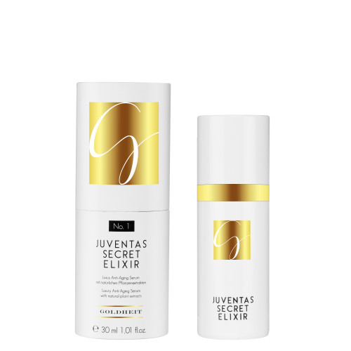 GOLDHEIT Juventas Secret Elixir Jauninantis serumas su peptidais ir hialurono rūgštimi