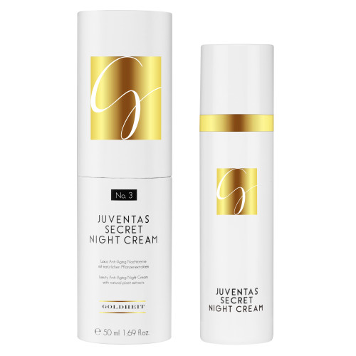 GOLDHEIT Juventas Secret Night Cream Jauninantis naktinis veido kremas