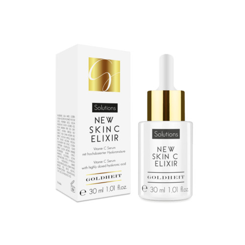 GOLDHEIT New Skin C Elixir Jauninantis ir skaistinantis serumas su vitaminu C