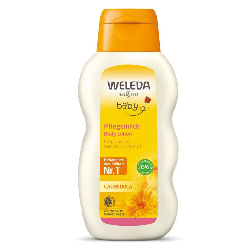 Weleda Calendula Baby Body Lotion Bērnu ķermeņa pieniņš ar kliņģerīti