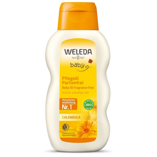 Weleda Calendula Baby Oil Fragrance-Free Beebiõli