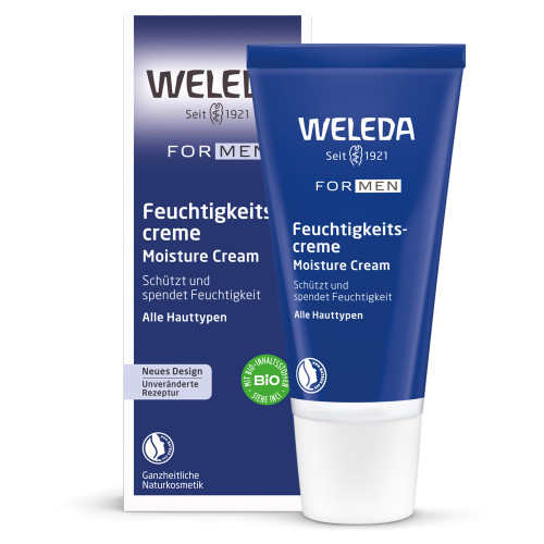 Weleda Moisture Cream For Men Drėkinamasis veido kremas