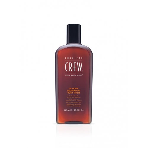 American crew 24-Hour Deodorant Body Wash 24 valandas gaivos pojūtį suteikiantis kūno prausiklis