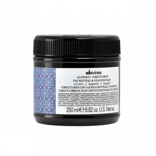 Davines ALCHEMIC Conditioner Silver Šaltą blond atspalvį paryškinantis plaukų kondicionierius