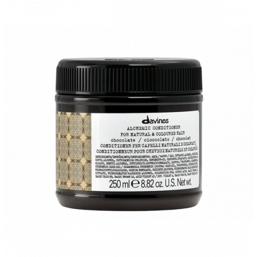 Davines ALCHEMIC Conditioner Chocolate Tamsiai rudą atspalvį paryškinantis plaukų kondicionierius