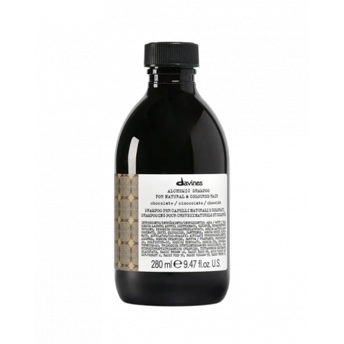 Davines ALCHEMIC Shampoo Chocolate Tamsiai rudą atspalvį paryškinantis plaukų šampūnas