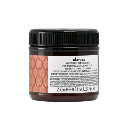 Davines ALCHEMIC Conditioner Copper Varinį atspalvį paryškinantis plaukų kondicionierius