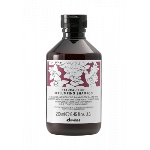 Davines Naturaltech REPLUMPING Shampoo Drėkinamasis ir elastingumo suteikiantis plaukų šampūnas