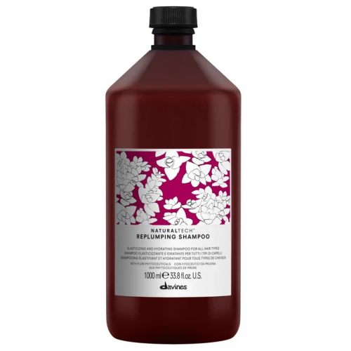 Davines Naturaltech REPLUMPING Shampoo Drėkinamasis ir elastingumo suteikiantis plaukų šampūnas