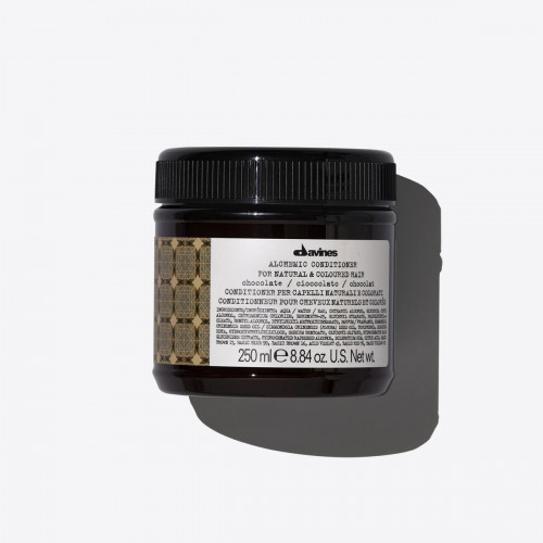 Davines Alchemic Chocolate Conditioner Dažantis plaukų kondicionierius šokolado spalvos
