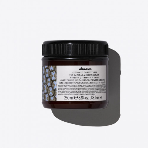 Davines Alchemic Tobacco Conditioner Dažantis plaukų kondicionierius tabako spalvos