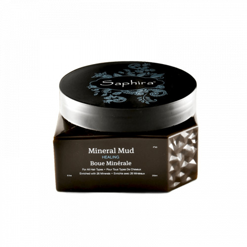 Saphira Mineral Mud Healing Mineralinis purvas plaukams su Negyvosios jūros mineralais