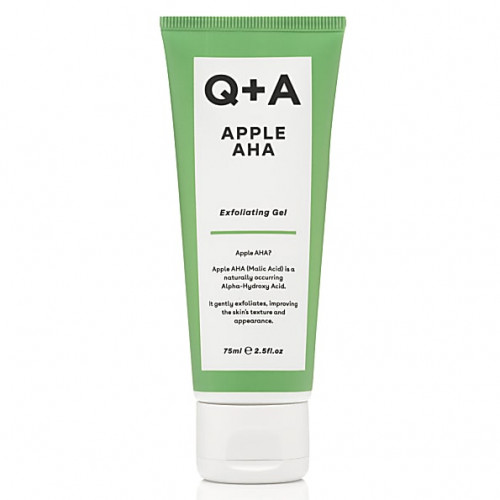 Q+A Apple AHA Exfoliating Gel Gelinis veido šveitiklis