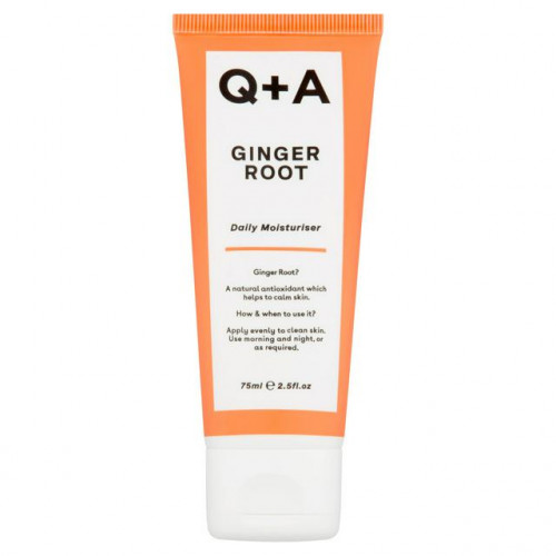 Q+A Ginger Root Daily Moisturiser Kasdienis drėkinamasis kremas