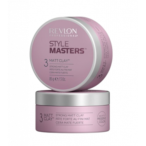 Revlon Professional Style Masters Creator Matt Clay Stiprios fiksacijos matinis plaukų molis