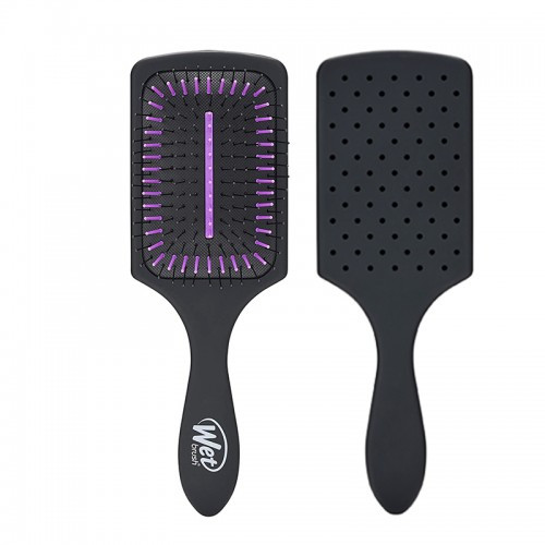 WetBrush Charcoal Infused Padle Hair Brush Anglimi praturtintas stačiakampis plaukų šepetys