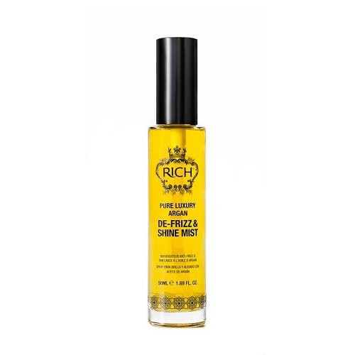Rich Pure Luxury Argan De-Frizz & Shine Mist Matu sprejs