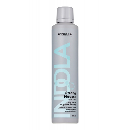 Indola Setting Strong Mousse Stiprios fiksacijos plaukų putos