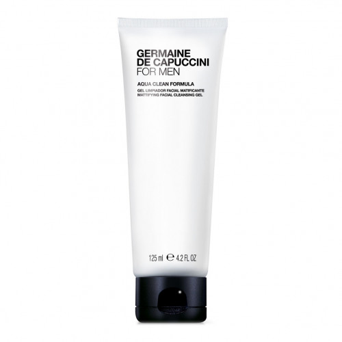Germaine de Capuccini For Men Aqua Clean Formula Mattifyng Facial Cleansing Gel Gelis veido valymui