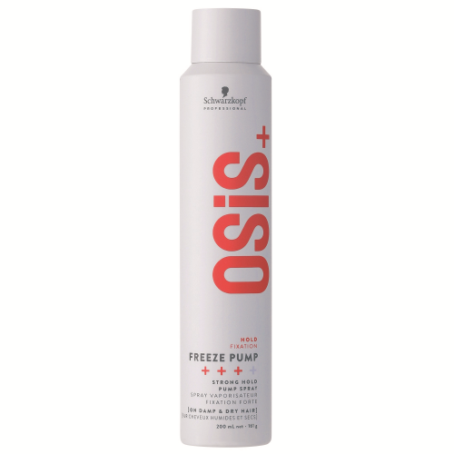 Schwarzkopf Professional Osis+ Freeze Pump Strong Hold Hair Spray Neaerozolinis stiprios fiksacijos plaukų lakas
