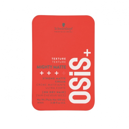 Schwarzkopf Professional Osis+ Mighty Matte Strong Cream Stiprios fiksacijos matinis kremas