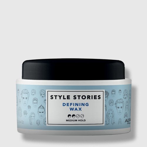 AlfaParf Milano Style Stories Defining Wax Vidutinės fiksacijos vaškas  75ml