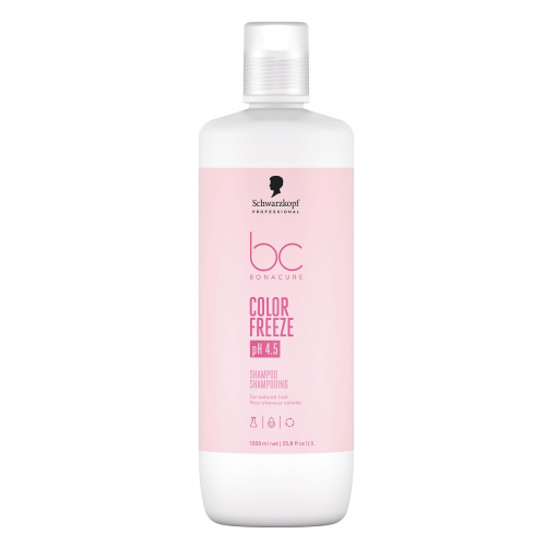 Schwarzkopf Professional BC CP Color Freeze pH 4.5 Silver Shampoo Sidabro atspalvį suteikiantis plaukų šampūnas