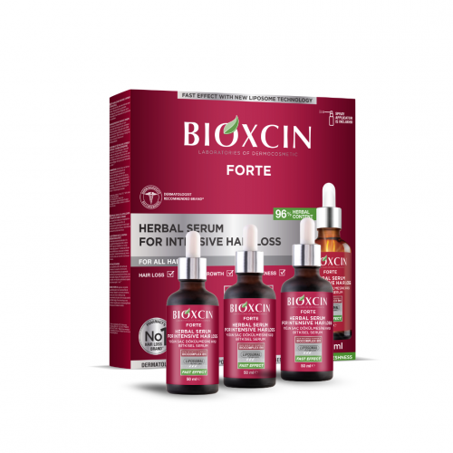 Bioxcin (Bioxsine) Dermagen Forte Serum Serumas nuo plaukų slinkimo