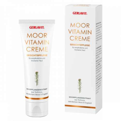 Gehwol Moor-Vitamin-Cream Kremas jautriai ir sausai veido odai