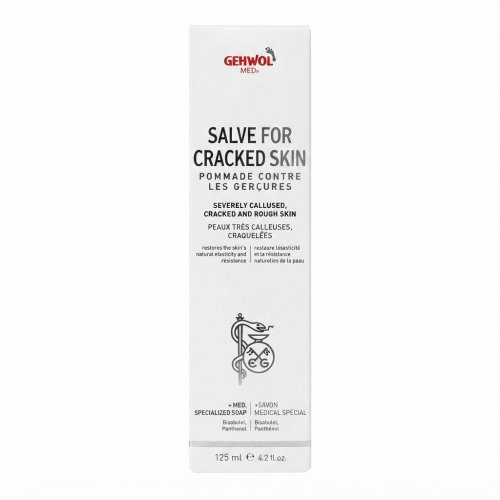 Gehwol Med Salve for Cracked Skin Krēms pēdu ādas sacietējumu mīkstināšanai