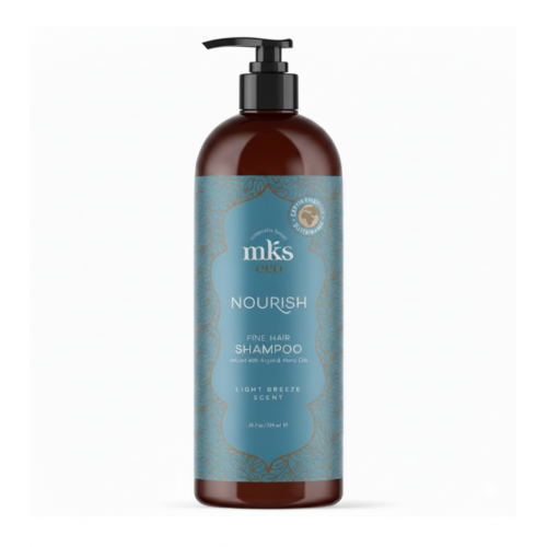 MKS eco Nourish Shampoo Light Breeze Šampūnas ploniems plaukams