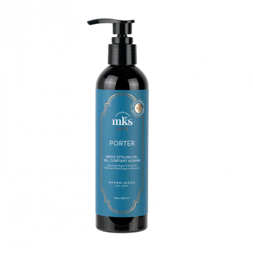 MKS eco Porter Men's Styling Gel Plaukų modeliavimo gelis-želė vyrams